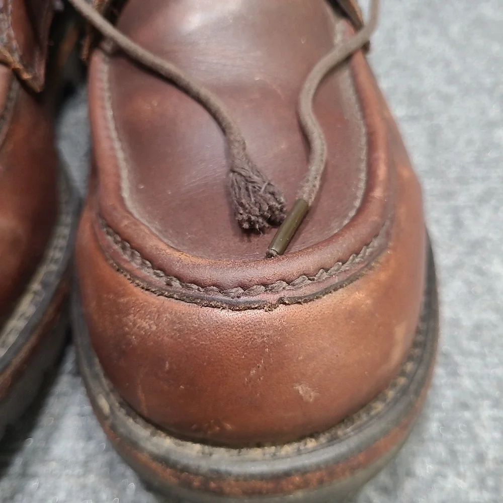 Vintage Filson Men's Chukka Boots Brown Leather Lace Up Round Toe US 9.5 D 50104
